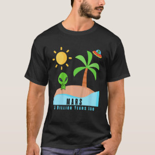Camiseta Kids Beach Alien Mars hace 3000 millones de años