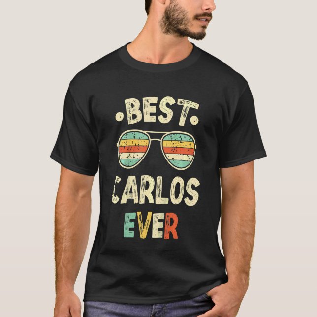 Camiseta Kids Best Carlos Ever (Anverso)