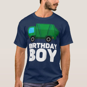 Camiseta Kids Birthday Boy Garbage Day Shirt Toddler Garbag