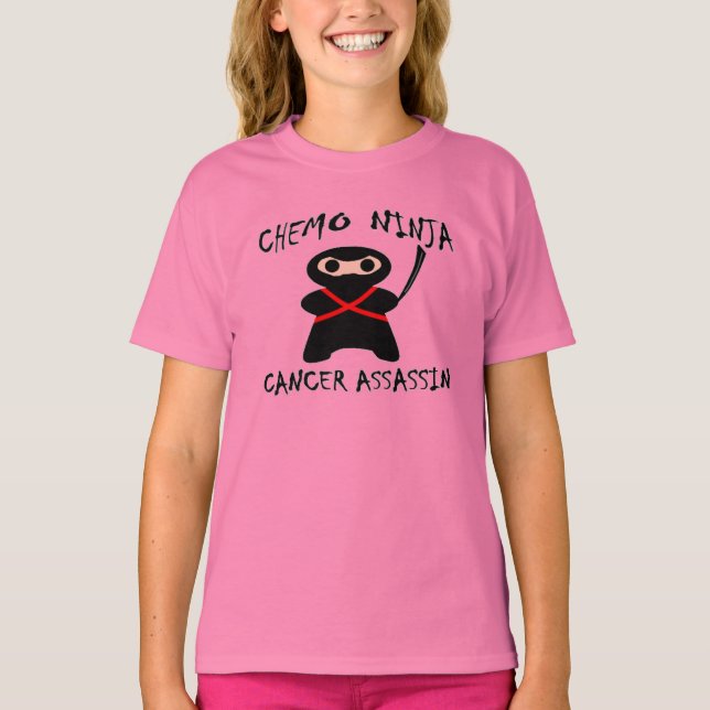 Camiseta Kids Chemo Ninja (Anverso)