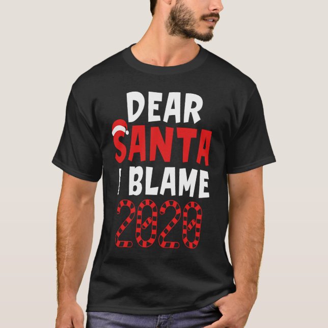 Camiseta Kids Christmas  2020  Dear Santa I Can Explain (Anverso)