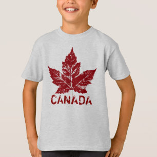 Camiseta Kid's Cool Canadá Retro Souvenir Canadá