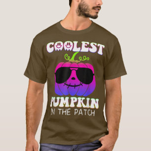 Camiseta Kids Coolest Pumpkin In The Patch Halloween Boys G
