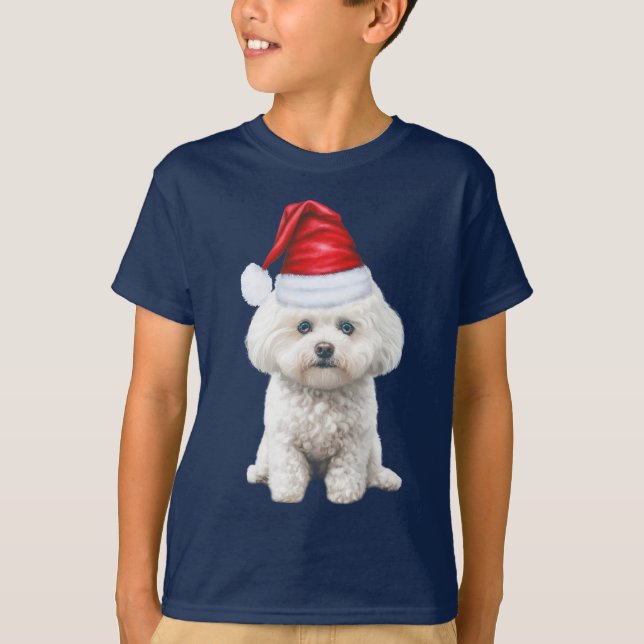 Camiseta Kids Coton de Tulear Dog Lover Funny Christmas (Anverso)