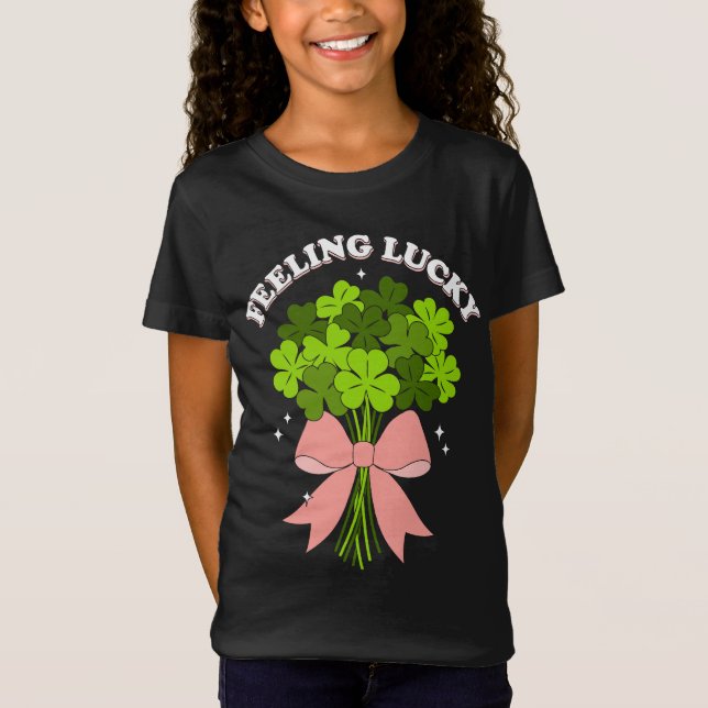 Camiseta Kids cute St.Patrick’s Day (Anverso)