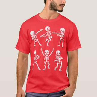 Camiseta Kids Dance of Death Macabre Skeleton