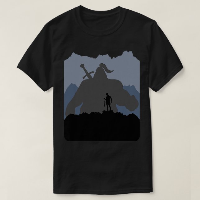 Camiseta Kids David Y Goliath Biblia Storyof David Versus (Diseño del anverso)