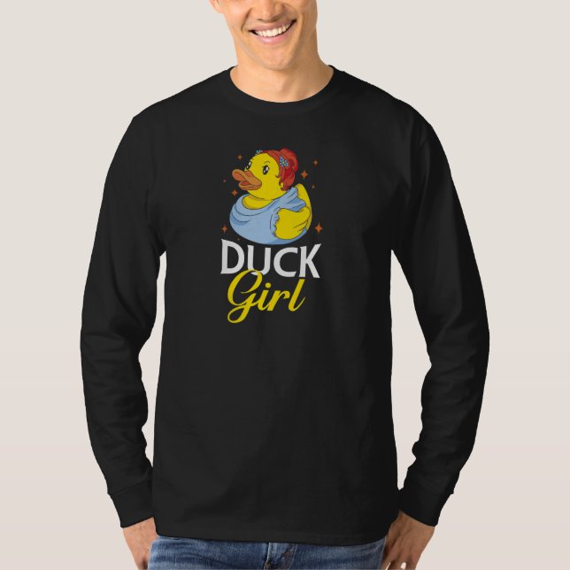 Camiseta Kids  Duck  Duck Girl Ducks (Anverso)