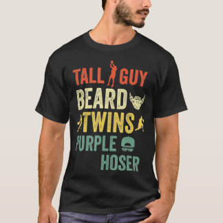 Camiseta Kids Dude all Guy Beard gana Purple Hoser Perfect