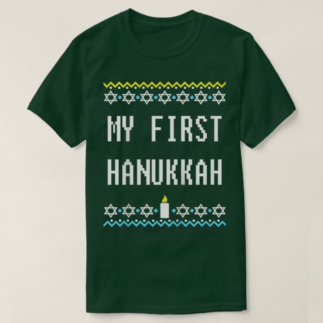 Camiseta Kids First Hannukkah  For Kids Chanukah  Costume B (Diseño del anverso)