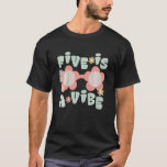 Camiseta Kids Five Is A Vibe Birthday Party Decorations 5th<br><div class="desc">Kids Five Is A Vibe Birthday Party Decorations 5th Bday Groovy.</div>