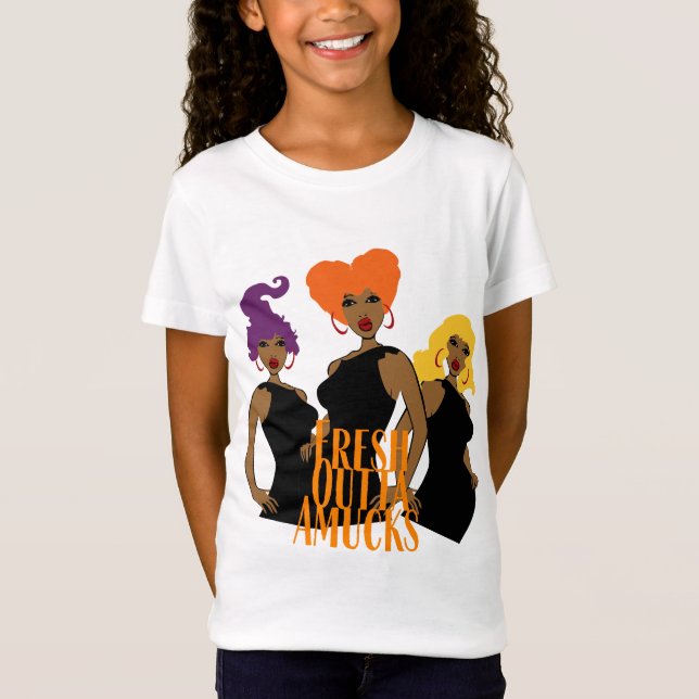 Camiseta Kids Fresh Outta Amucks (Anverso)