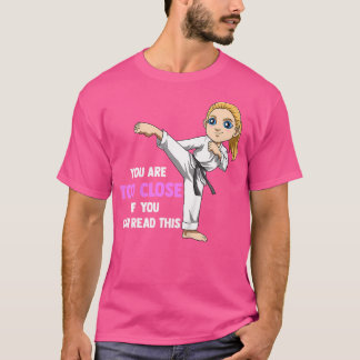 Camiseta Kids Funny Karate Chica