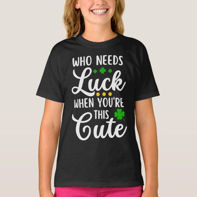 Camiseta Kids funny  St.Patrick's Day (Anverso)