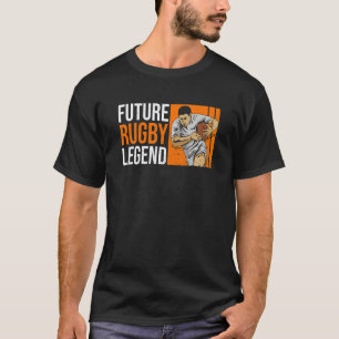 Camiseta Kids Future Rugby Legend Cita Para Tu Futura Alfom