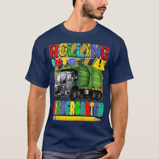 Camiseta Kids Garbage Truck, Back to School - Rolling Into