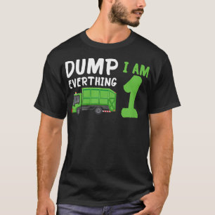 Camiseta Kids Garbage Truck Dump Everything I Am 1 Cute Bir