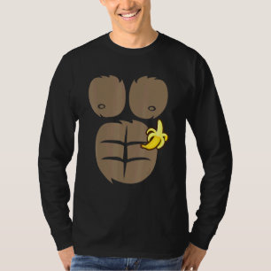Camiseta Kids Gorilla Chest Belly Mono Músculo del simio Go