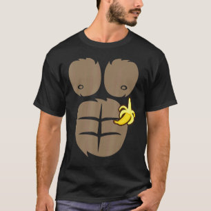 Camiseta Kids Gorilla Chest Belly Mono Músculo del simio Go