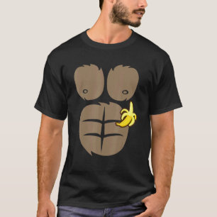 Camiseta Kids Gorilla Chest Belly Mono Músculo del simio Go