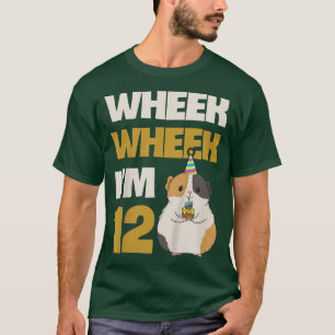 Camiseta Kids Guinea Piggy cita para tu Guinea de 12 años