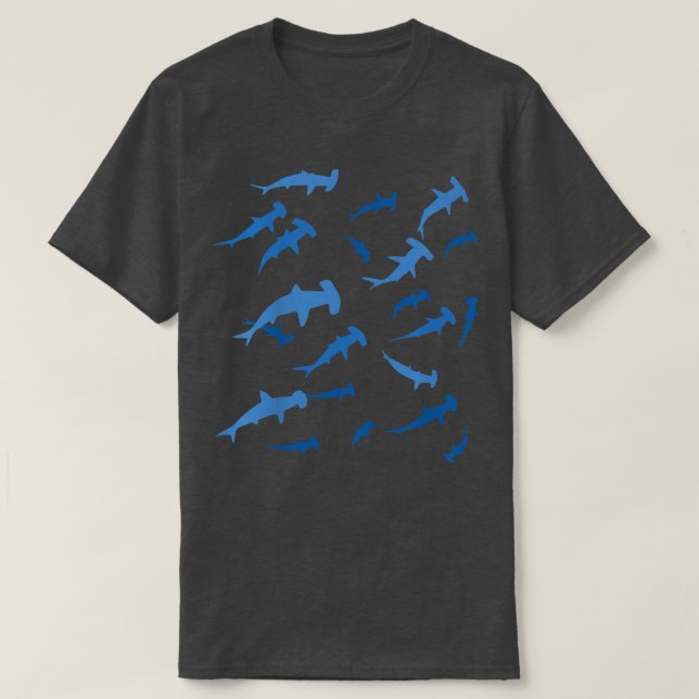 Camiseta Kids Hammerhead Shark (Diseño del anverso)