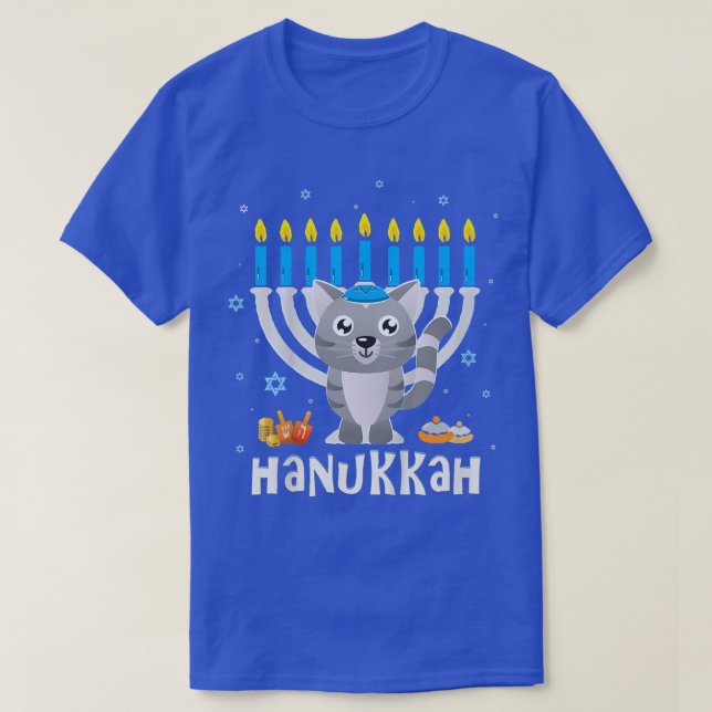 Camiseta Kids Hanukkah Pajamas Hanukkah  for Boys Girls Kid (Diseño del anverso)