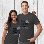 Camiseta Kids Happy 40th Birthday Mom Girls Love<br><div class="desc">Celebrate your mom's special 40th birthday with our Kids Happy 40th Birthday Mummy t-shirt! This adorable shirt is perfect for both boys and girls and can be personalized with a custom name. It's a wonderful gift for new moms or daughters, making it a great choice for birthdays or Christmas. Let...</div>