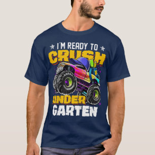 Camiseta Kids I'm Ready To Crush Kindergarten Monster Truck