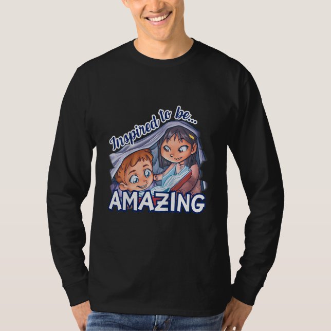 Camiseta Kids Inspired to be Amazing Embrace Your Potential (Anverso)