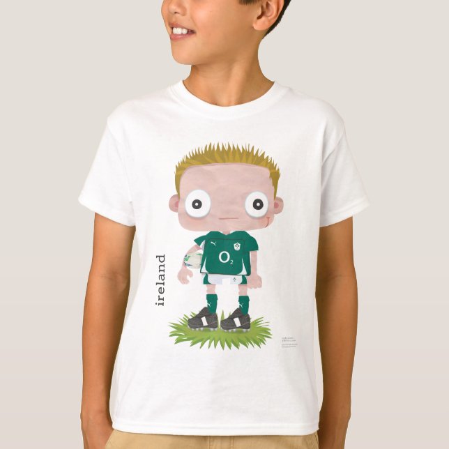 Camiseta Kids Ireland Rugby T-Shirt (Anverso)