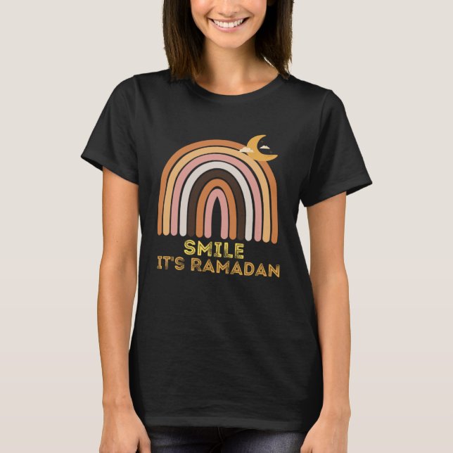 Camiseta Kids It s Ramadan Bro Smile Muslim s Fasting Month (Anverso)