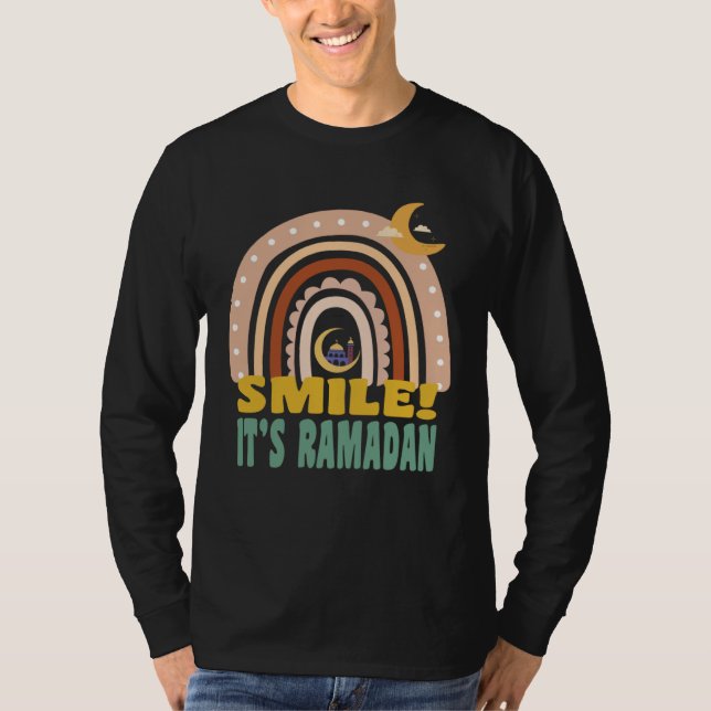 Camiseta Kids It s Ramadan Bro Smile Muslim s Fasting Month (Anverso)