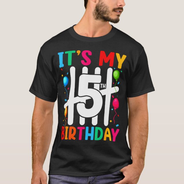 Camiseta Kids It's My 5th Birthday 5 Five Birthday Boys Gir (Anverso)