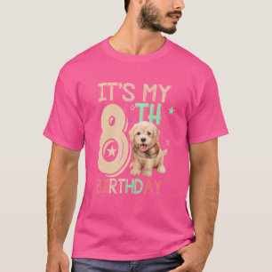 Camiseta Kids It's My 8day Birthday Dog Theme (Tema del per
