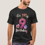 Camiseta Kids It's My 9th Birthday (Noveno cumpleaños) Donu<br><div class="desc">Niños: Es mi regalo de pastelería de donut de 9 años.</div>