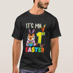 Camiseta Kids It's My First Easter Birthday Baby Easter Tig