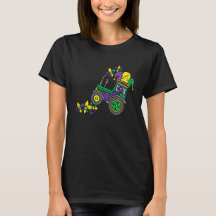 Camiseta Kids Jester Tractor Farmer Toddler Baby Boys Mardi