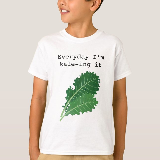 Camiseta Kid's Kale Shirt (Anverso)