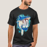 Camiseta Kids Kids 10 yrs Old Boys Shark Birthday Gift  Tee<br><div class="desc">Kids Kids 10 yrs Old Boys Shark Birthday Gift  Tee  .shark,  diving,  fish,  gift,  gift idea,  great white shark,  sea,  whale shark,  diver,  fisherman,  fishing,  funny,  hammerhead,  i love sharks,  lover,  marine biologist,  shark fin,  shark lover,  sharks,  tiger shark,  vacation,  whale</div>