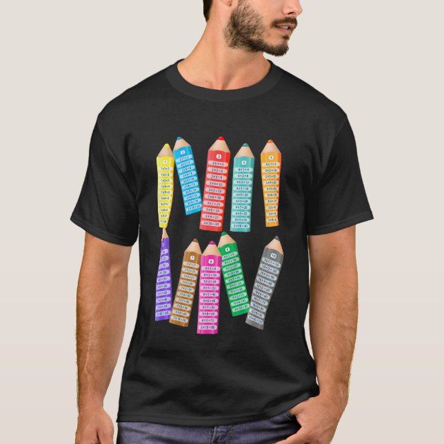 Camiseta Kids Kids are Learning to Calculate Math Multiplic (Anverso)