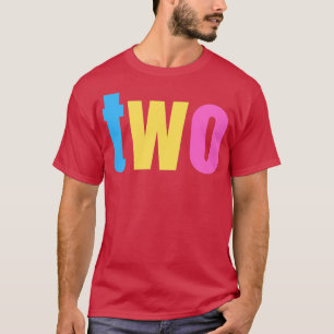Camiseta Kids Kids Girl two Year Old 2nd Birthday Toddler 2