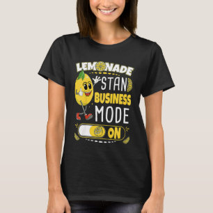 Camiseta Kids Lemonade Stand Business Mode On Founder & Ceo