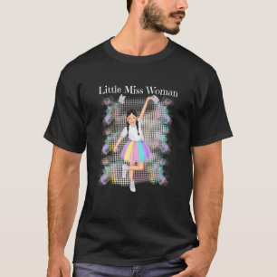 Camiseta Kids Little Miss Woman International Women's Day H