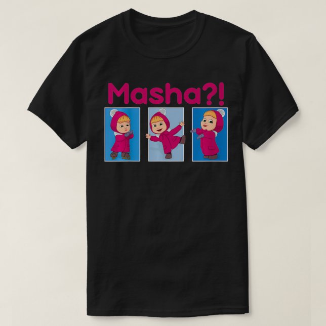 Camiseta Kids Masha  (Diseño del anverso)