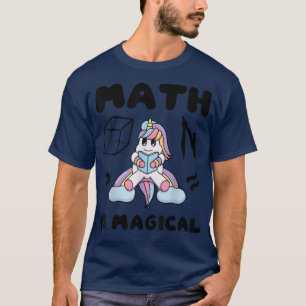 Camiseta Kids Math Is Magical Back To School Girl, Cute Uni