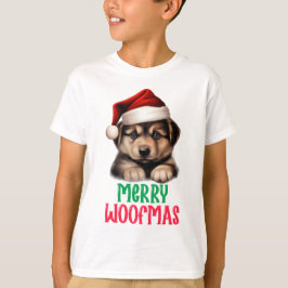 Camiseta Kids Merry Woofmas