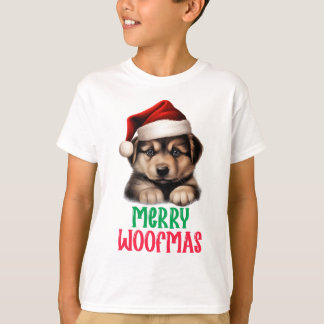 Camiseta Kids Merry Woofmas