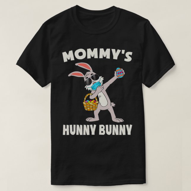 Camiseta Kids Mommy's Hunny Bunny  Cute Easter Day Bunny To (Diseño del anverso)