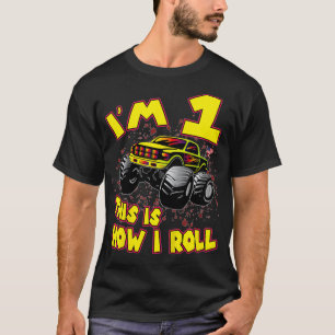 Camiseta Kids Monster Truck Ix27M 1 This Is How I Roll 1St
